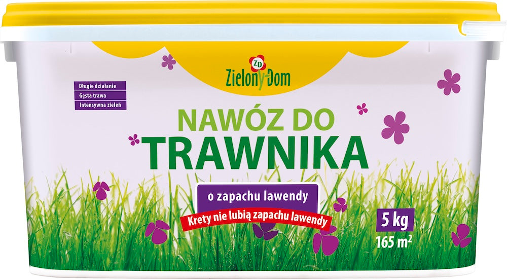 Тор за тревни площи с аромат на лавандула - кофа 5 кг