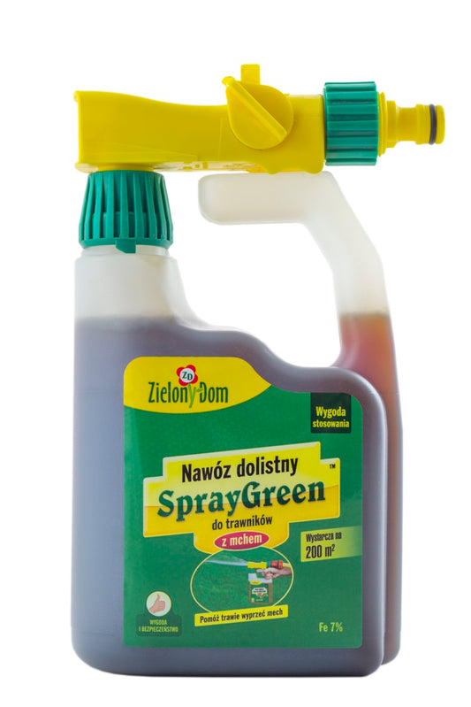 SprayGreen листен тор за тревни площи с мъх 950 мл